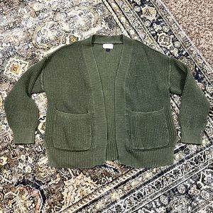 Universal Thread Olive Green Cardigan